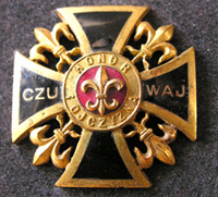 Odznaka Koła Harcerzy z czasów walk o Niepodległość