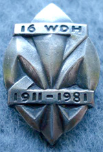 Odznaka Jubileuszowa 16 WDH